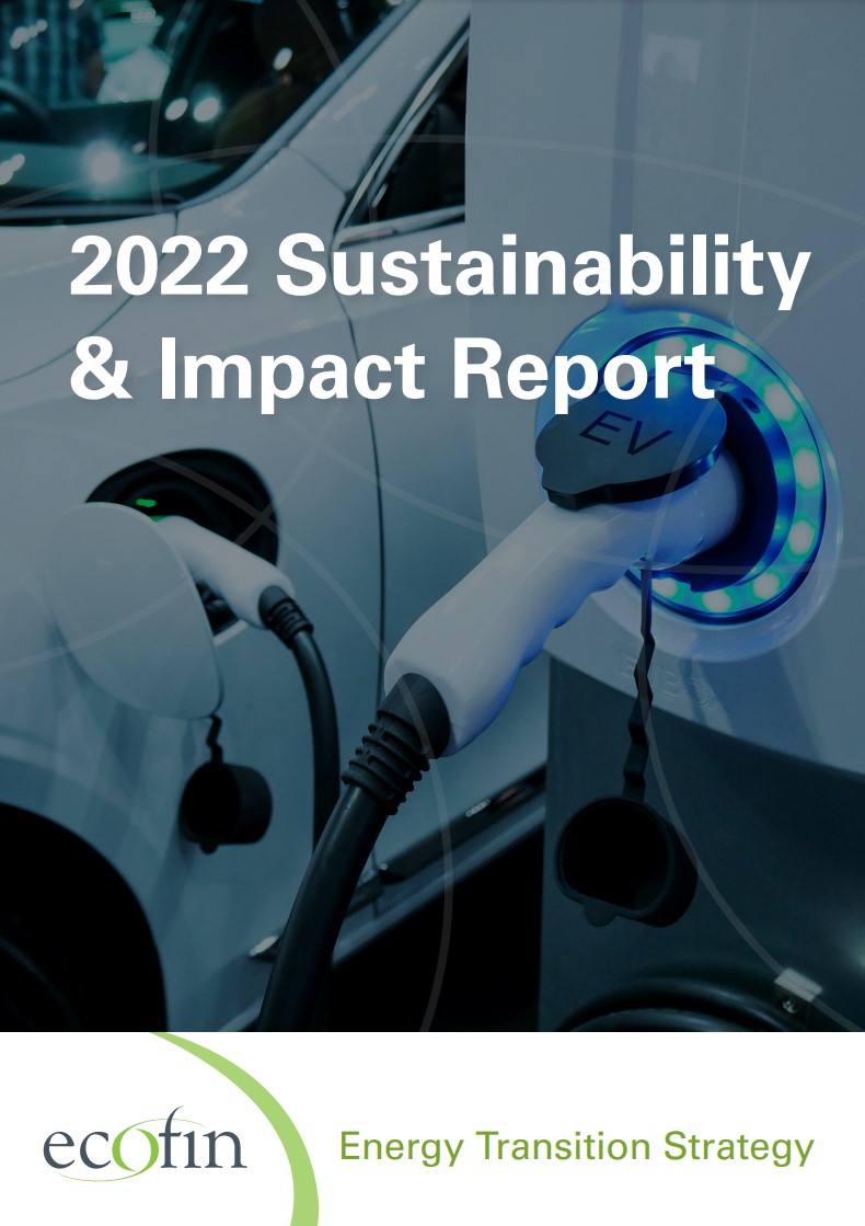 Energy Transition Strategy 2022 Sustainability & Impact Report