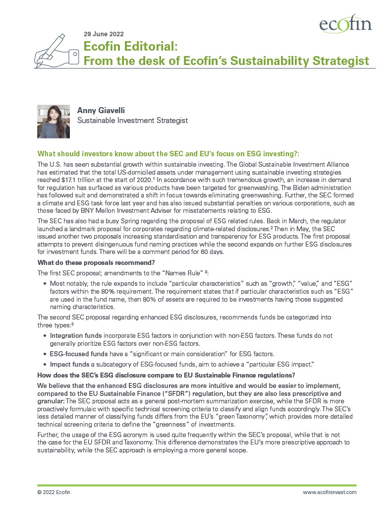 Our Views on the SEC’s ESG Disclosure Rules